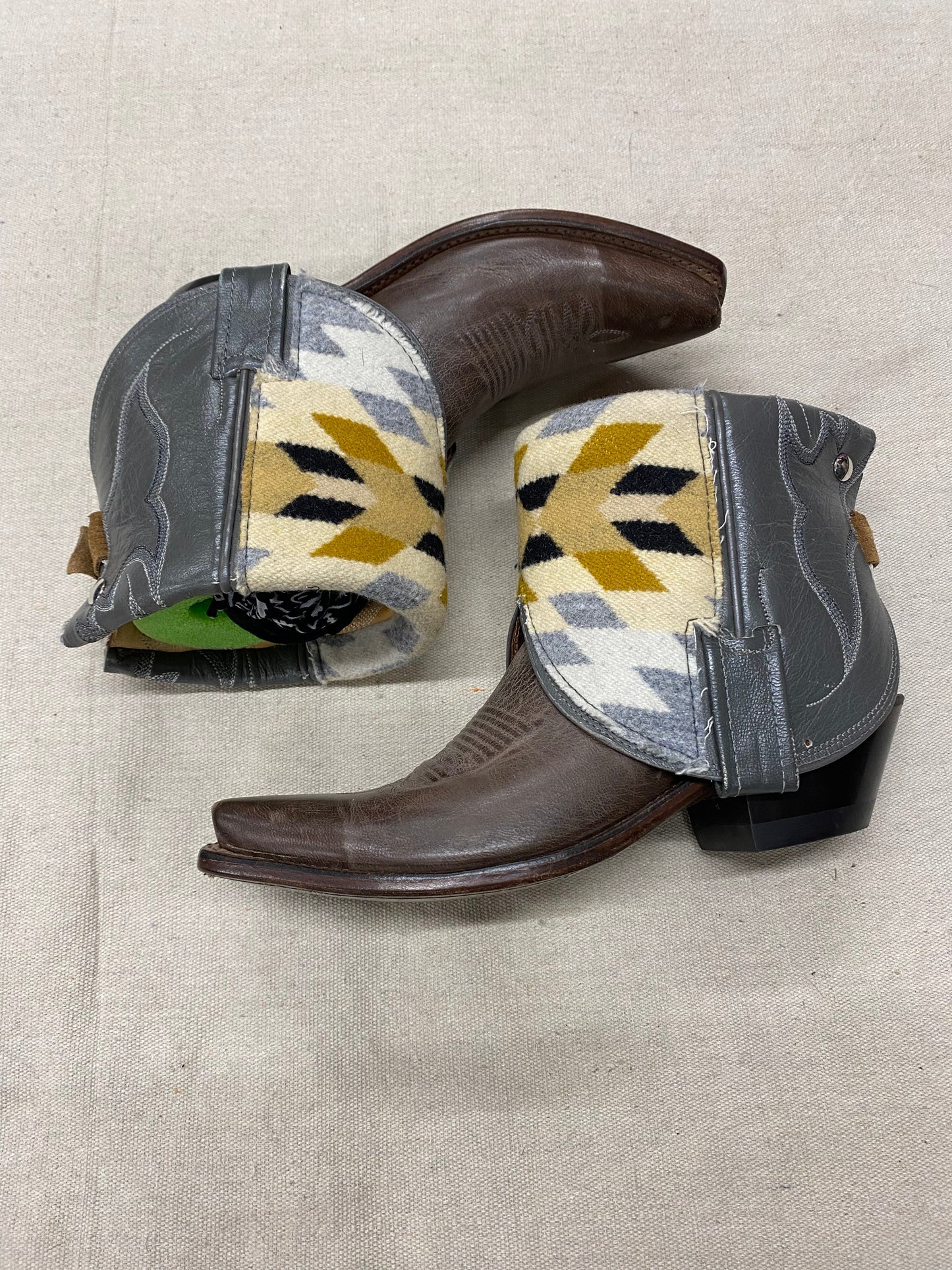 Canty Boot - Vintage Nocona with Pendleton