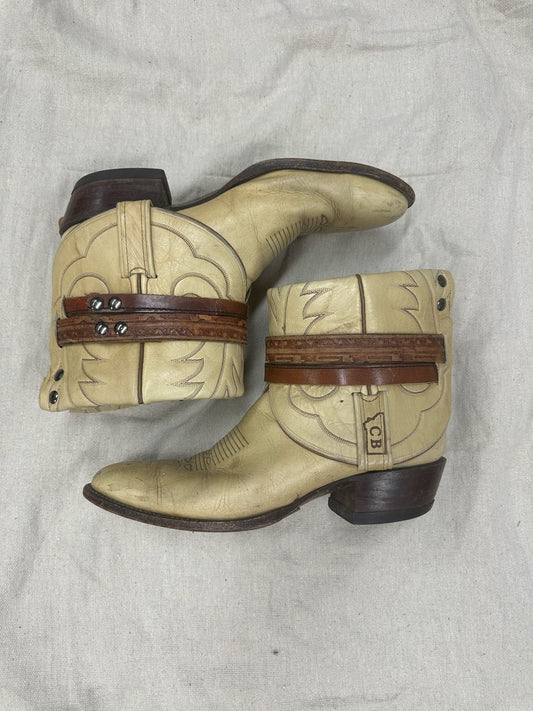 Canty Boots-Tony Lama With Horseshoe Nail